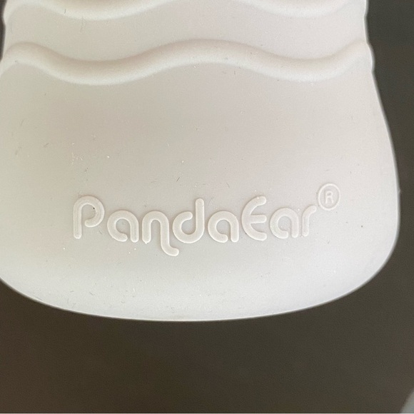 PandaEar Cup + Straw Training System Toddler 100% Silicone 5 Oz Gray - Picture 2 of 4